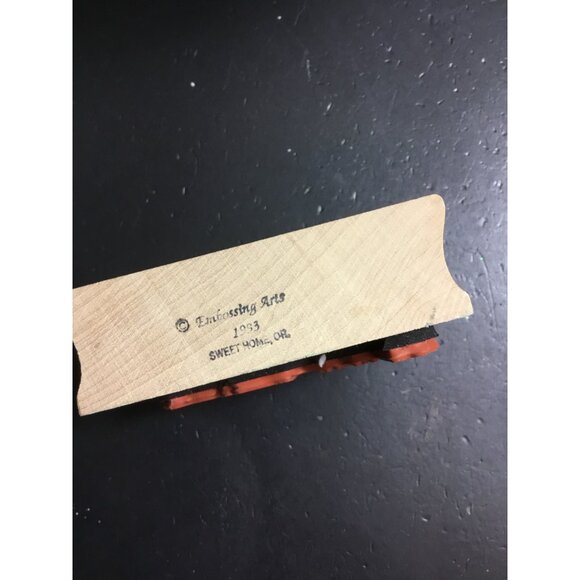 'Recipe For' Vintage Chamber Stove Rubber Stamp by Embossing Arts Co - Picture 3 of 3